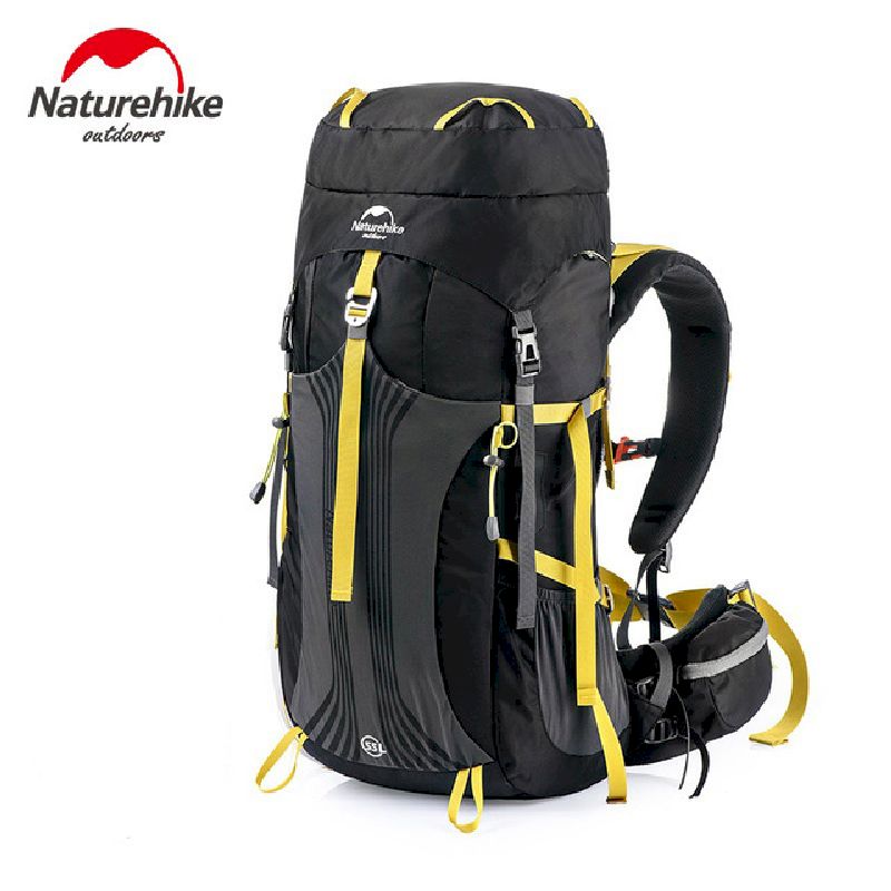 00_result Рюкзак туристичний Naturehike NH16Y020-Q, 55 л, чорний - Зображення 1