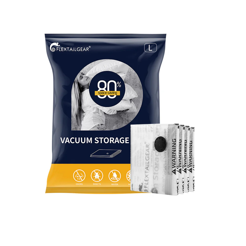 111 Вакуумні пакети Flextail, розмір S (40х60 см), 4 шт - Зображення 1