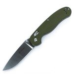 Ніж складаний туристичний Ganzo G727M (8.9 см) 440С / G10 зелений