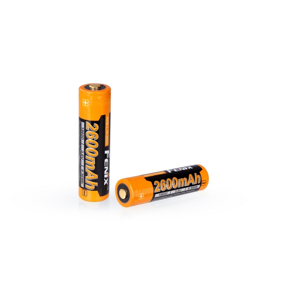 12618.jpg Акумулятор 18650 Fenix (2600 mAh) - Зображення 1