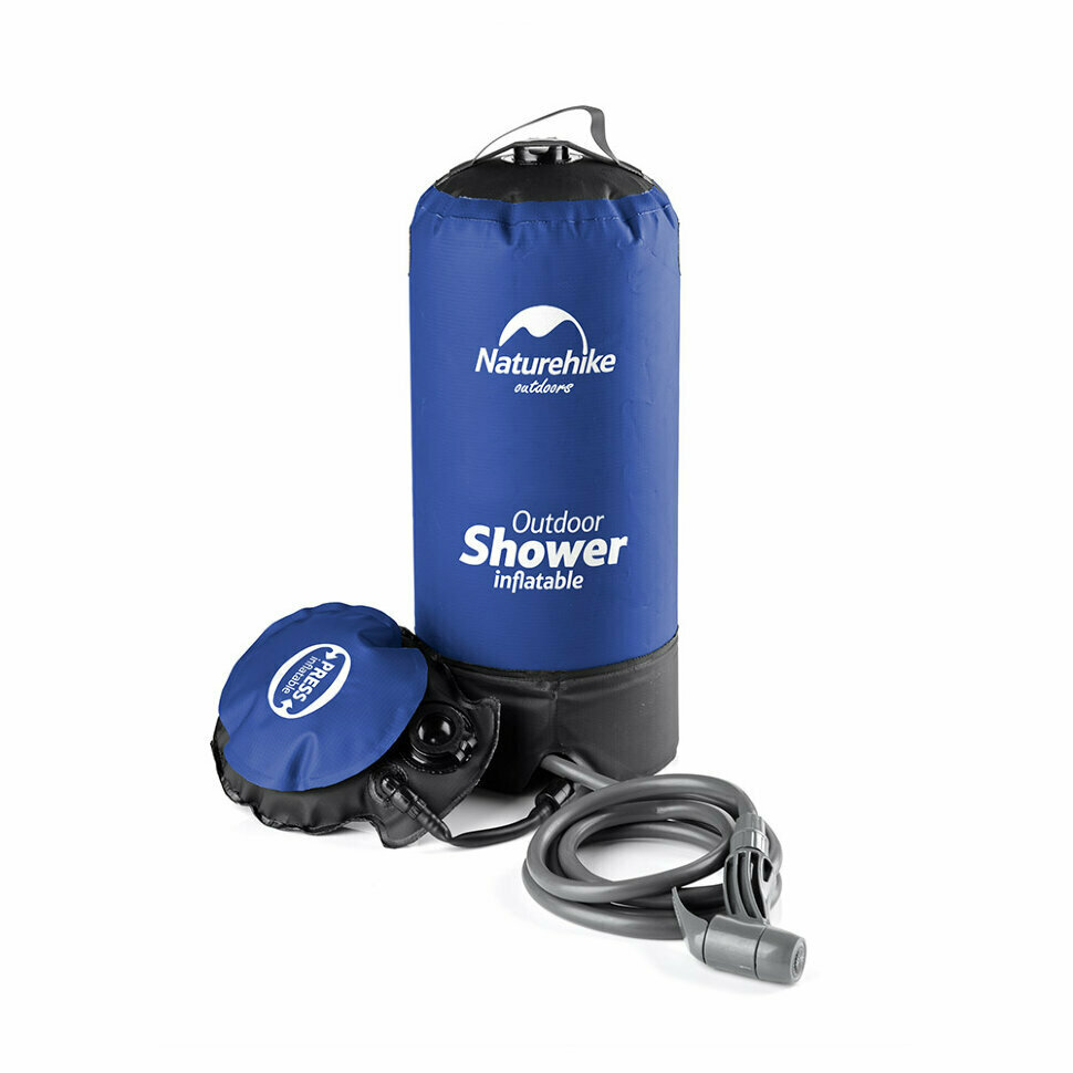 136766.970 Душ кемпінговий Naturehike NH17L101-D, блакитний - Зображення 1