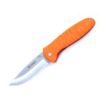 Ніж складаний туристичний Ganzo G6252 (8.9 см) BDR4116 / fiberglass помаранчевий
