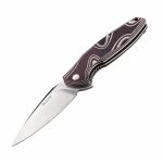 Ніж складаний туристичний Ruike Fang P105-K, (9.2 см) 14C28N / G10 сірий