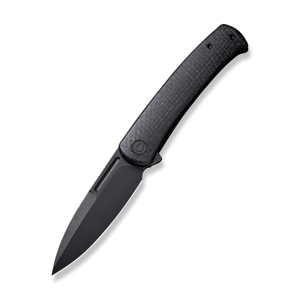 275744.970 Ніж складаний туристичний Civivi Caetus Flipper, (8.8 см) Damascus / Carbon Fiber - Зображення 1