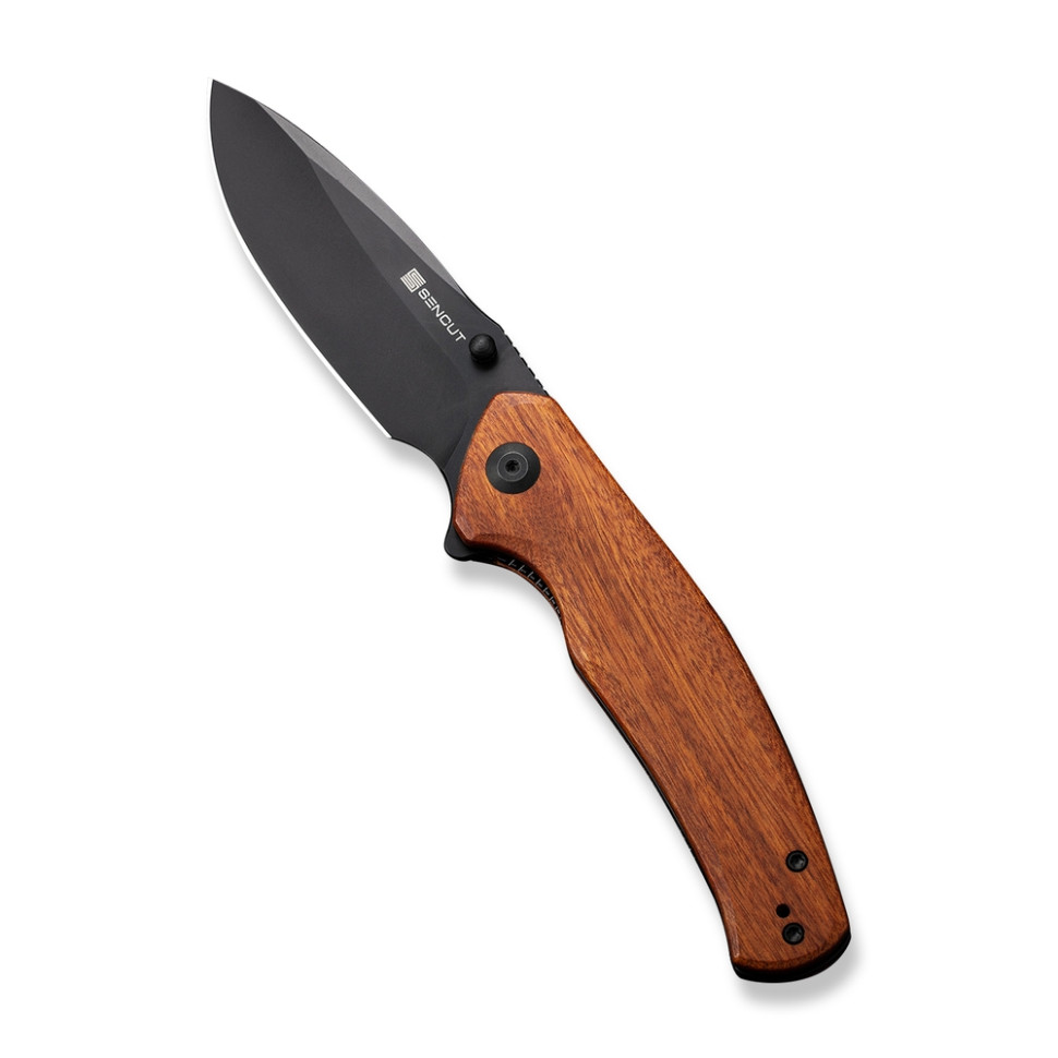 275891.970 Ніж складаний туристичний Sencut Slashkin, (8.8 см) D2 / Cuibourtia Wood - Зображення 1