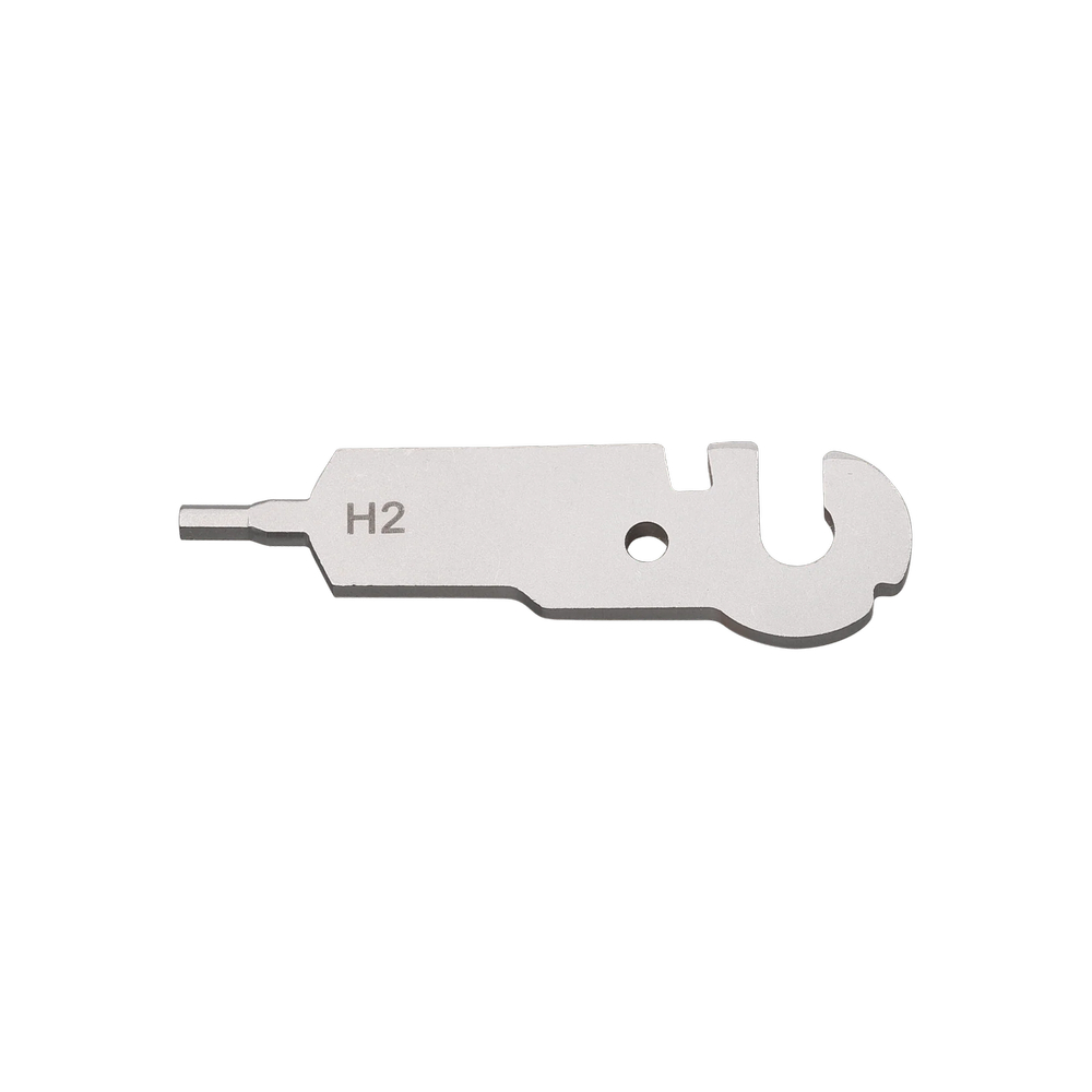 2mm-hex-wrench-short-1-slot-143529 Змінний інструмент FTS1-13 до мультитула Roxon Flex S804 (шестигранний ключ 2 мм) - Зображення 1
