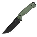 Ніж фіксований мисливський  Ruike F186-MG, (11.8 см) D2 / Micarta зелений