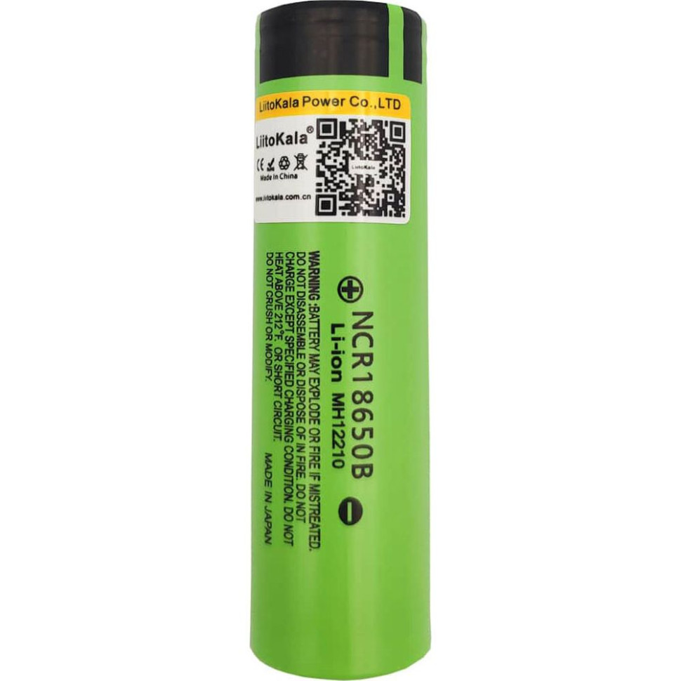 305122.970 Акумулятор LiitoKala Lii-34B 18650 3400mah - Зображення 1