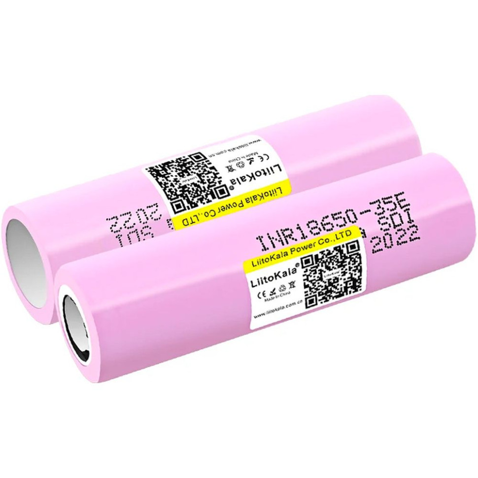 305125.970 Акумулятор LiitoKala Lii-35E 18650 3500mah - Зображення 1