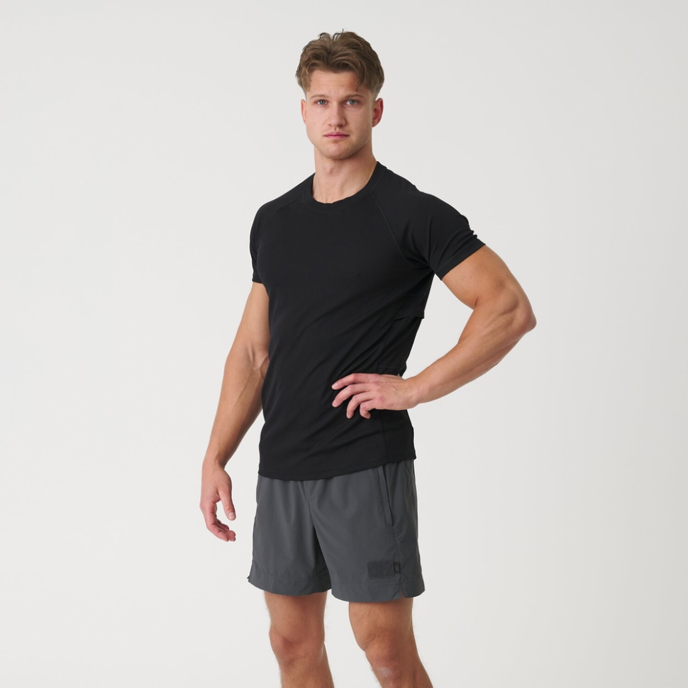 315882.970 Термоактивна футболка Helikon-Tex Functional T-shirt - Quickly Dry - Black, розмір M - Зображення 1