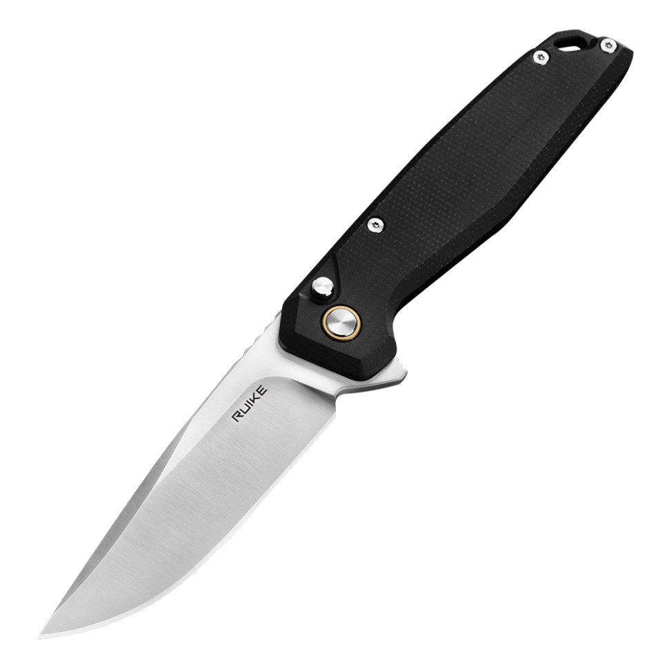 316276.970 Ніж складаний туристичний Ruike P873-MB, (8.8 см)14C28N / G10 чорний - Зображення 1