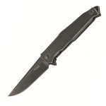 Ніж складаний туристичний Ruike P108-SB, (8.8 см) 14C28N / 3cr14n чорний