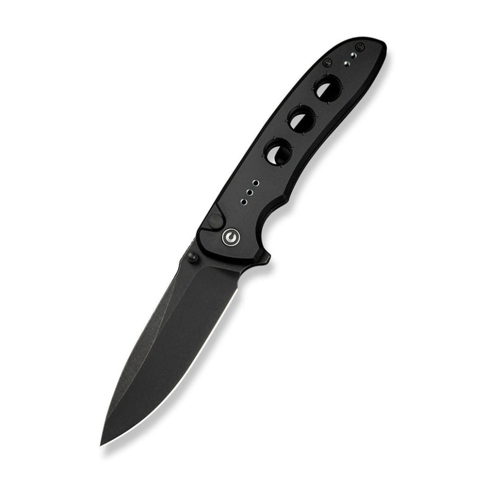 334586.970 Ніж складаний туристичний Civivi Hyperpulse, (8.9 см) 14C28N / Aluminum чорний - Зображення 1