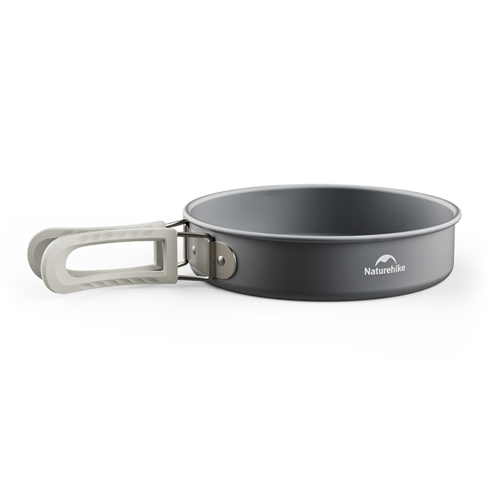 338339.970 Сковорідка зі складаною ручкою Naturehike CNK2450CF010, 17,5 см, алюміній - Зображення 1