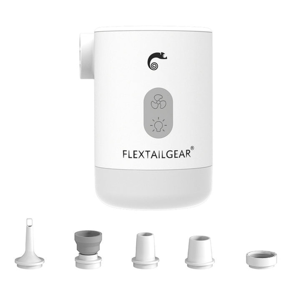 342069.970 Насос-ліхтар-powerbank кемпінговий Flextail Max Pump 2 Pro, білий - Зображення 1