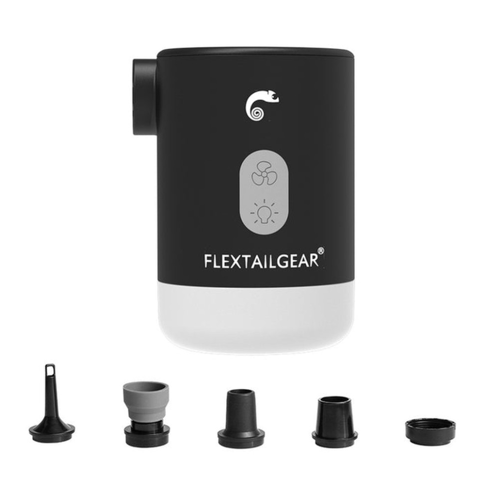 342104.970 Насос-ліхтар-powerbank кемпінговий Flextail Max Pump 2 Pro, чорний - Зображення 1