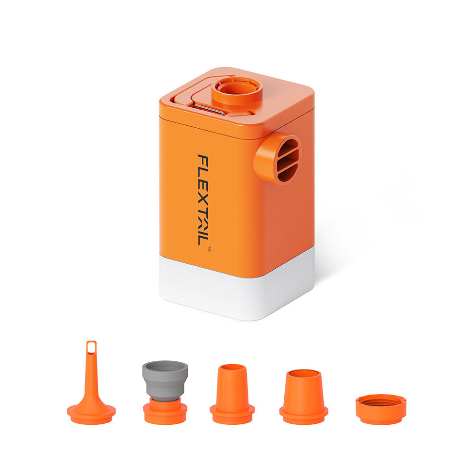 342160.970 Насос-ліхтар-powerbank кемпінговий Flextail Max Pump 2 Plus, помаранчевий - Зображення 1