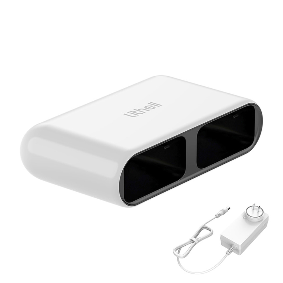 344670.970 Зарядний пристрій для двох Power Bank Litheli U20 - Зображення 1
