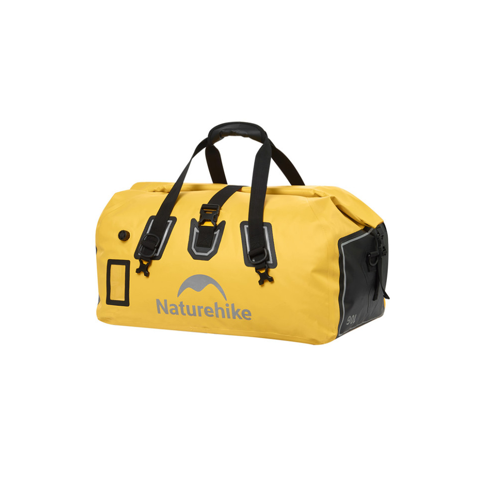 347001.970 Водонепроникна дорожня сумка Naturehike CNK2450XB015, 90 л, жовта - Зображення 1
