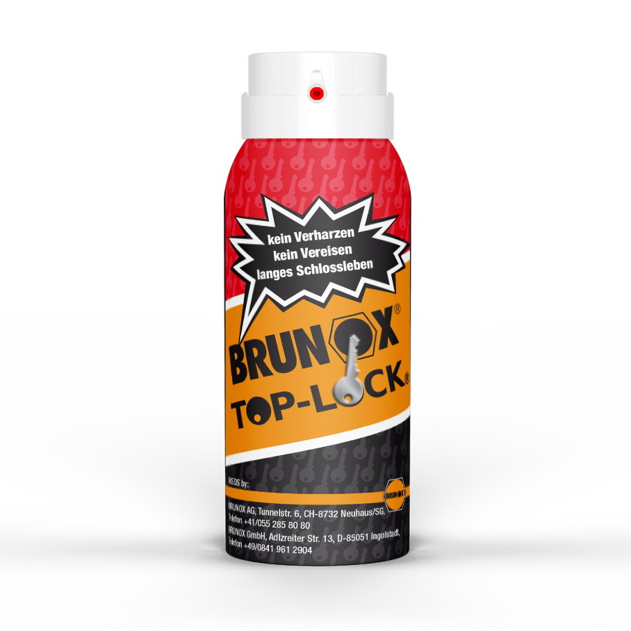 35105.jpg Мастило для замків і петель, спрей Brunox Top Lock 100ml - Зображення 1