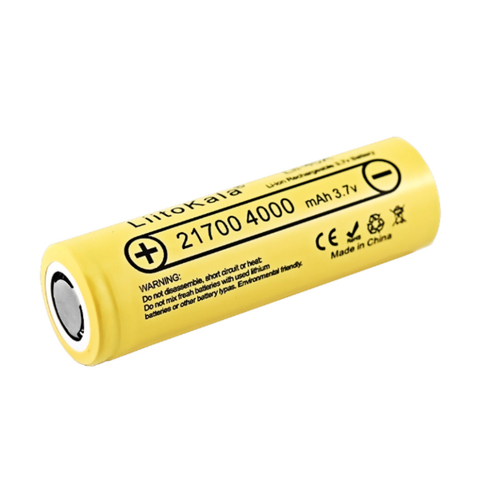 354980.970 Акумулятор LiitoKala Lii-40A 21700 4000mah battery - Зображення 1