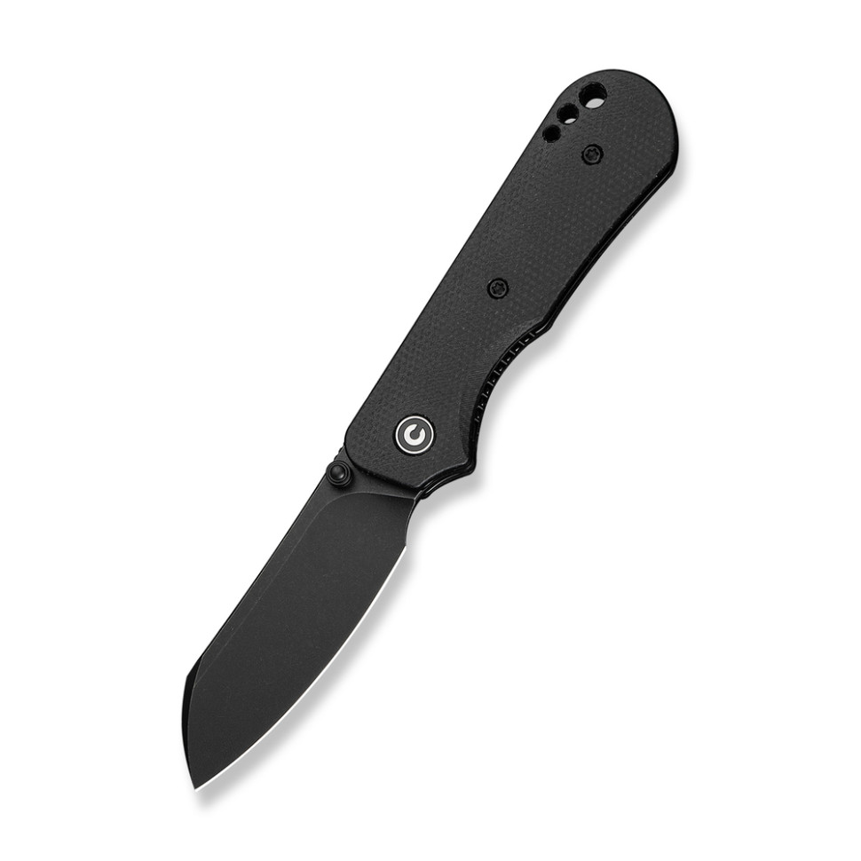 357804.970 Ніж складаний кишеньковий Civivi Crabby, (6.9 см) 14C28N / Micarta чорний - Зображення 1