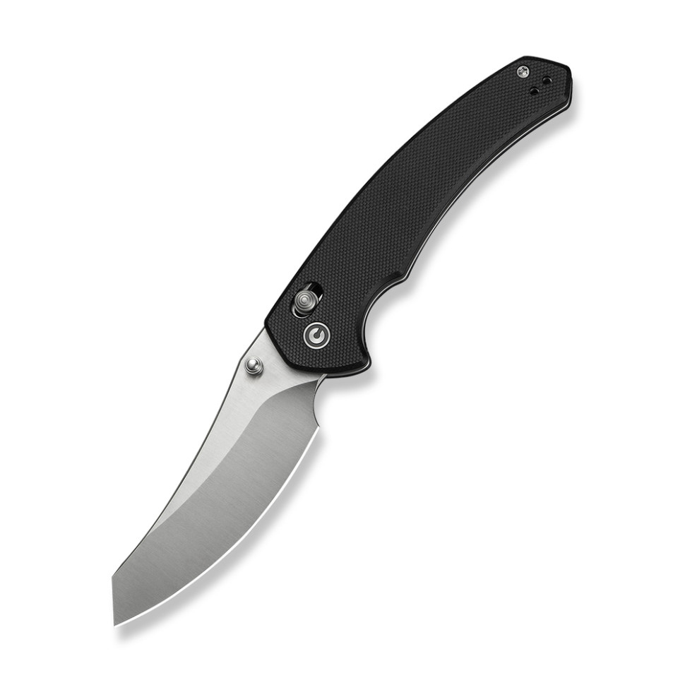 357858.970 Ніж складаний туристичний Civivi Sixgill, (8.7 см) Nitro-V / G10 чорний - Зображення 1