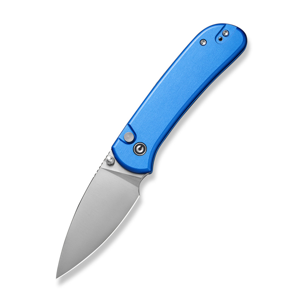 358093.970 Ніж складаний кишеньковий Civivi Qubit, (7.6 см) 14C28N / Aluminum синій - Зображення 1