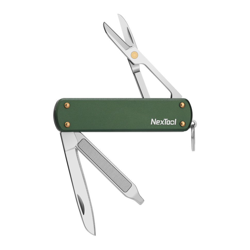 358370.970 Мультитул NexTool Mini Pocket Knife, зелений - Зображення 1