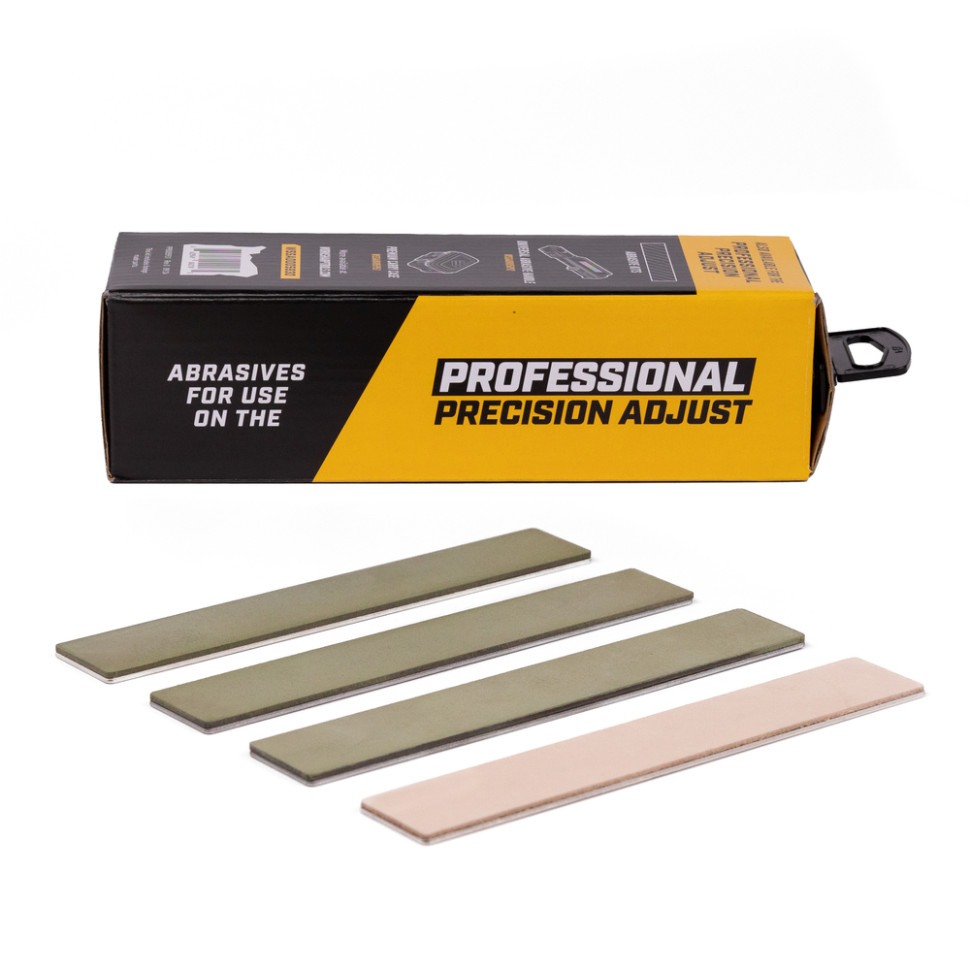 361839.970 Work Sharp Набір аксесуарів до Professional Precision Adjust Elite Knife Sharpener ( 3 точильні камені, 1 шкіряна смуга, 1 полірувальна паста) - Зображення 1