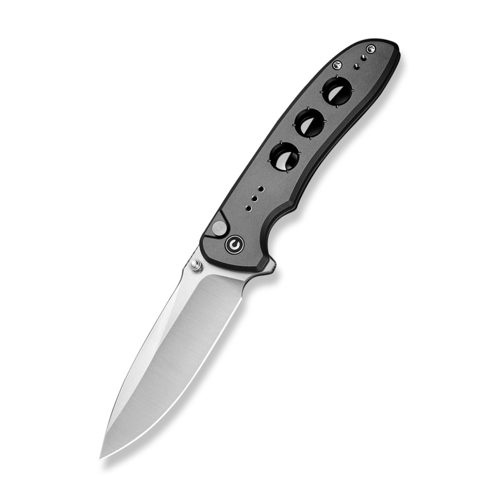 362713.970 Ніж складаний туристичний Civivi Hyperpulse, (8.9 см) 14C28N / Aluminum сірий - Зображення 1