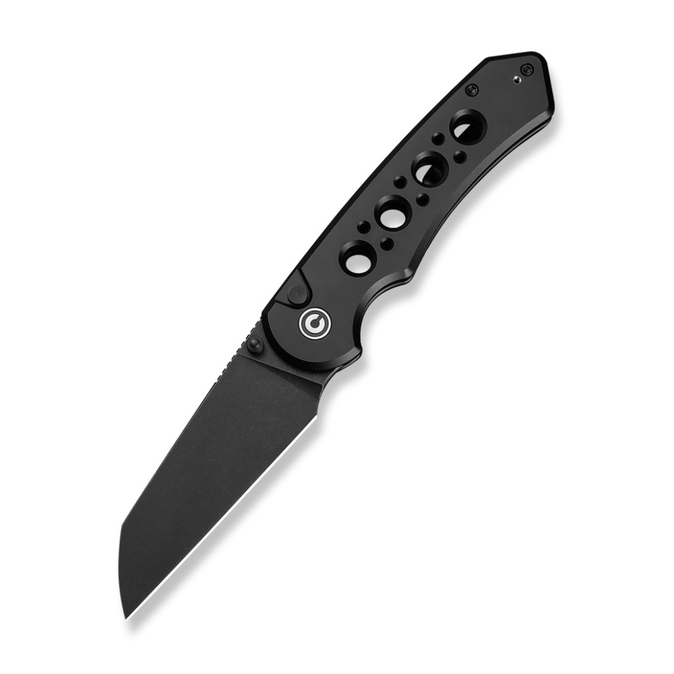 365252.970 Ніж складаний туристичний Civivi Pragma Prime, (8.9 см) 14C28N / Aluminum чорний - Зображення 1