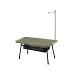 Складаний стіл Naturehike CNK2450JJ025, 80х40 см, алюміній, оливковий