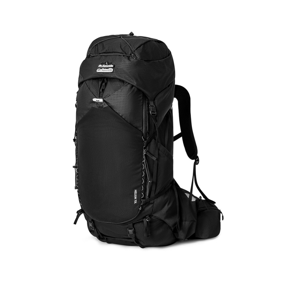 366212.970 Рюкзак туристичний Naturehike Helium CNK2450XB014, 70 л, чорний, L - Зображення 1