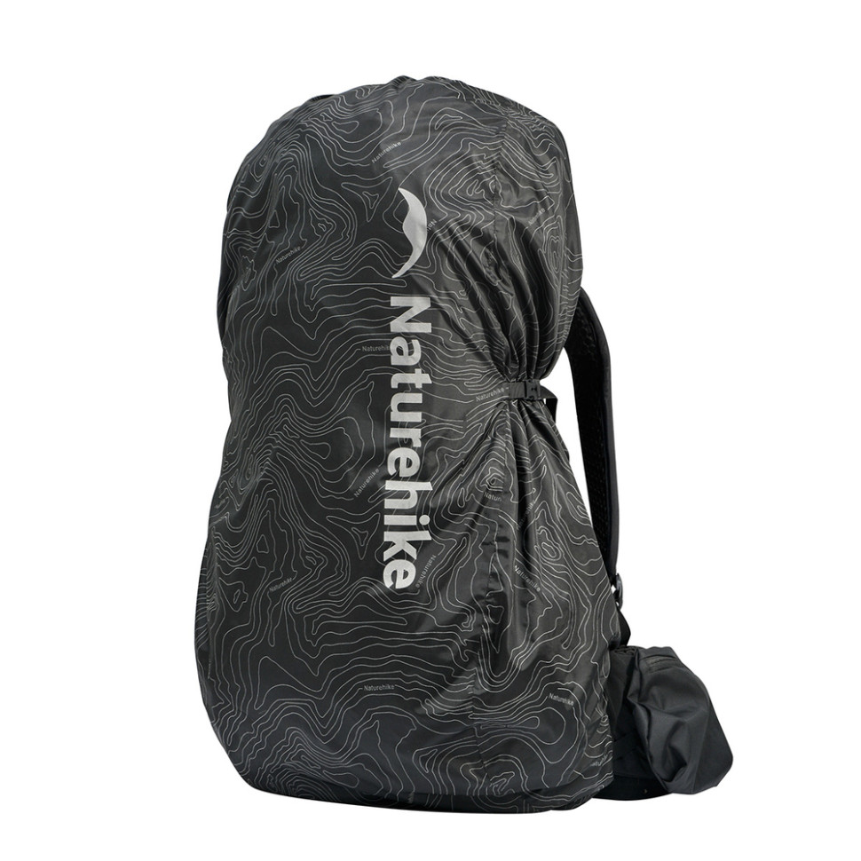 370220.970 Чохол для рюкзака Naturehike CNK2450PJ010, L, чорний - Зображення 1