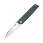 Ніж складаний туристичний SRM 408L-GX (8.2 см) 14C28N / G10 зелений