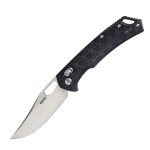 Ніж складаний туристичний SRM Retriever 9201-PB (9 см) 8Cr13MoV / FRN чорний