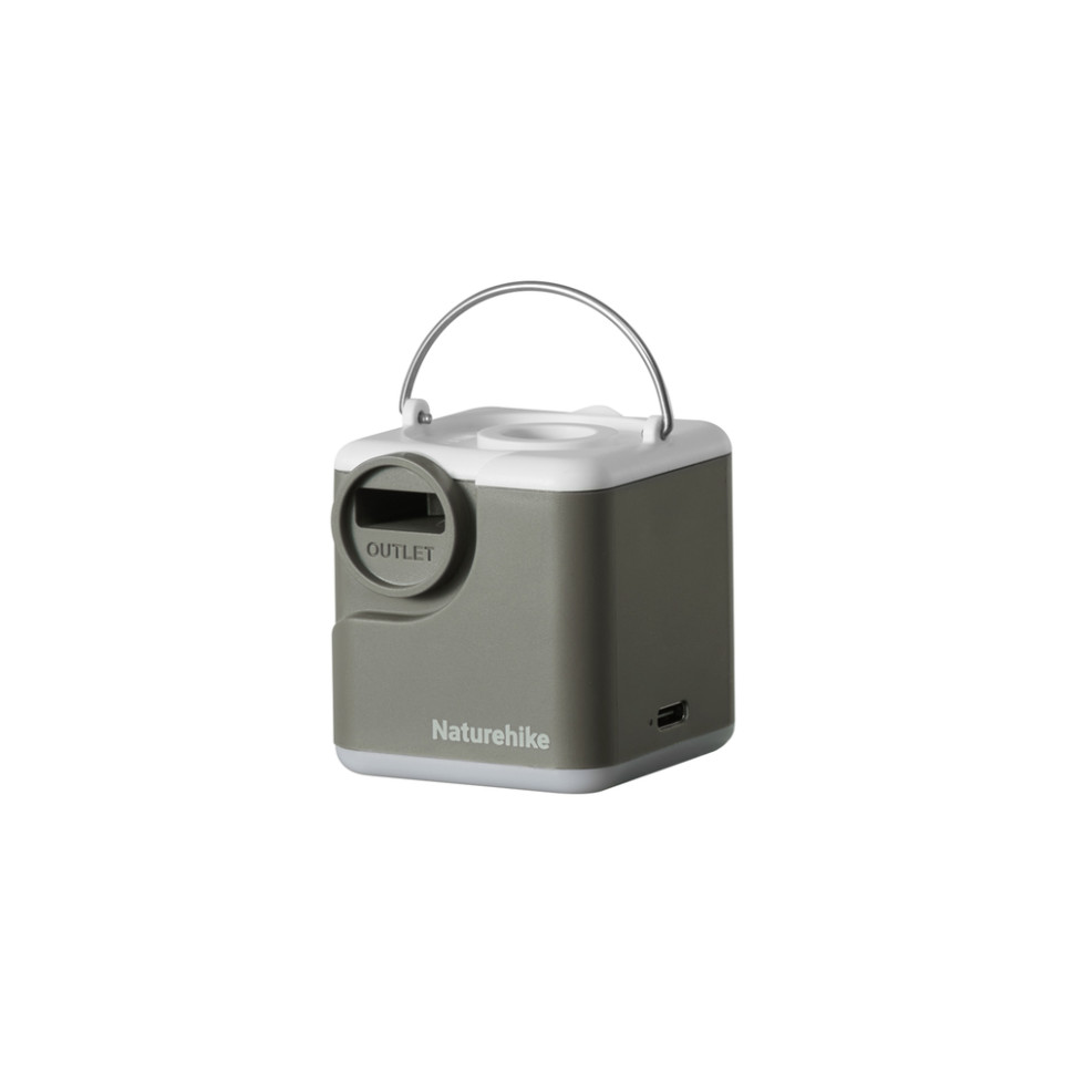 389036.970 Багатофункціональний повітряний насос-ліхтар Naturehike CNK2550ZM012, зелений - Зображення 1