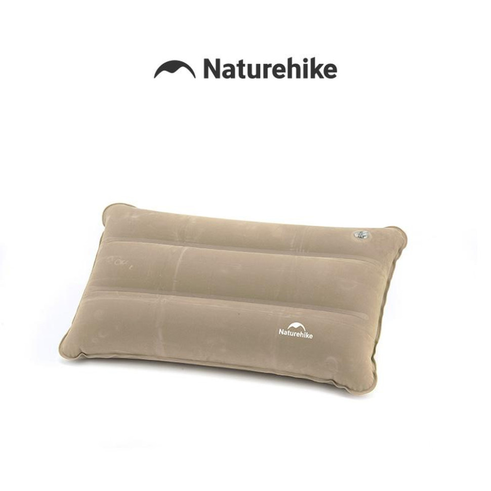 389130.970 Квадратна надувна подушка Naturehike NH18F018-Z, бежева - Зображення 1