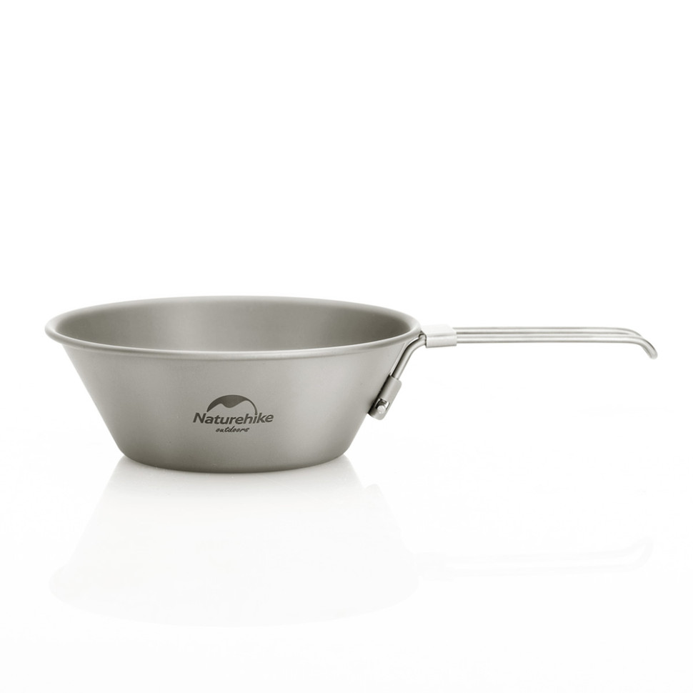389277.970 Титанова миска Naturehike NH20CJ004, 300 мл, титан - Зображення 1