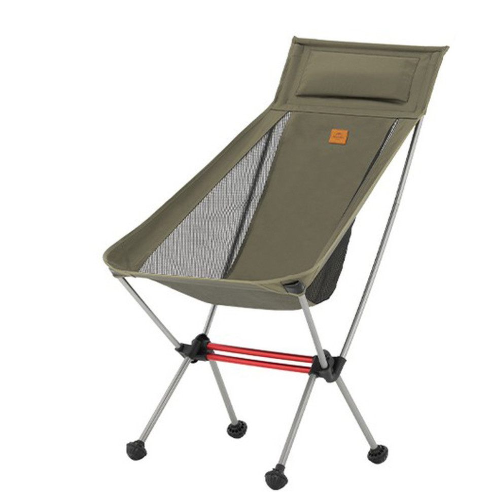 390463.970 Стілець складаний ультралегкий Naturehike CNK2350JJ018 Stellaluna L02, алюміній, оливковий - Зображення 1