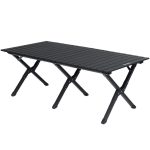 Складаний стіл Naturehike Star Jane T01 CNK2550JJ018, 119х60 см, вуглецева сталь, чорний