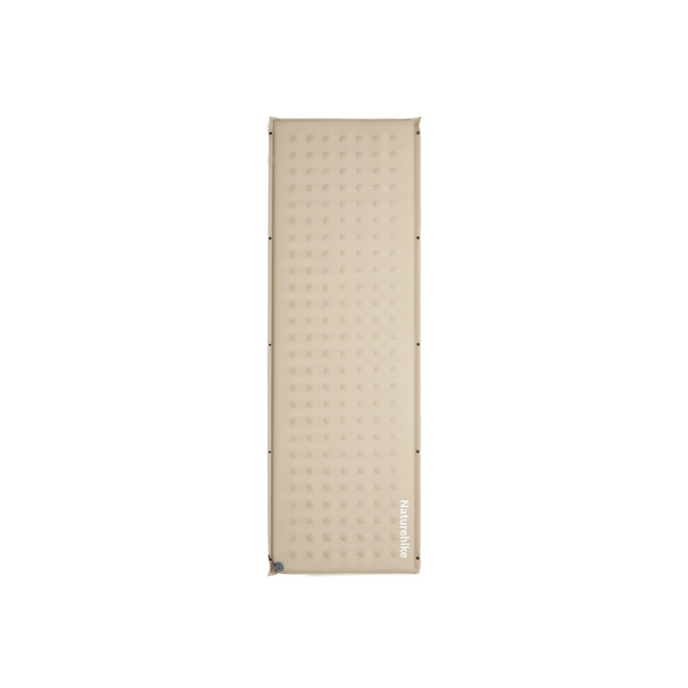390553.970 Самонадувний килимок Naturehike CNK2550WS025, 60мм, бежевий - Зображення 1