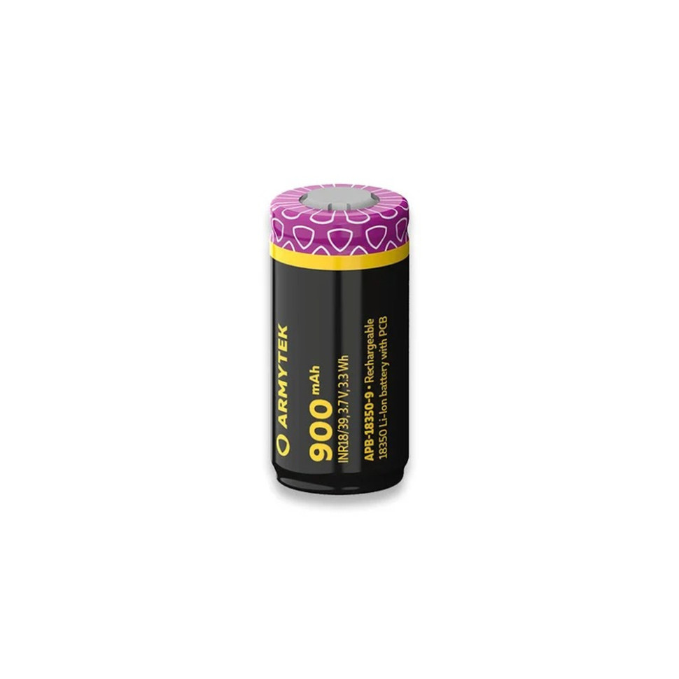 395723.970 Акумулятор літієвий 18350 Li-Ion Armytek (900mAh) - Зображення 1