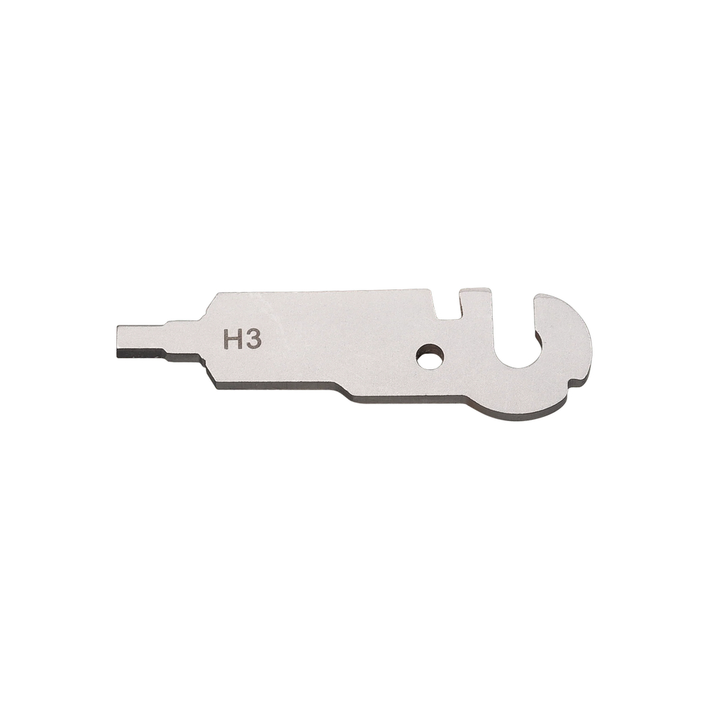 3mm-hex-wrench-short-1-slot-311444 Змінний інструмент FTS1-15 до мультитула Roxon Flex S804 (шестигранний ключ 3 мм) - Зображення 1