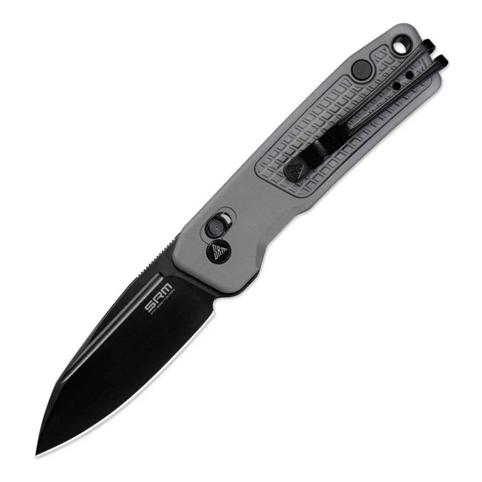 400961.970 Ніж складаний кишеньковий SRM Scout 7229-AK (6.9 см) 14C28N / алюміній сірий - Зображення 1