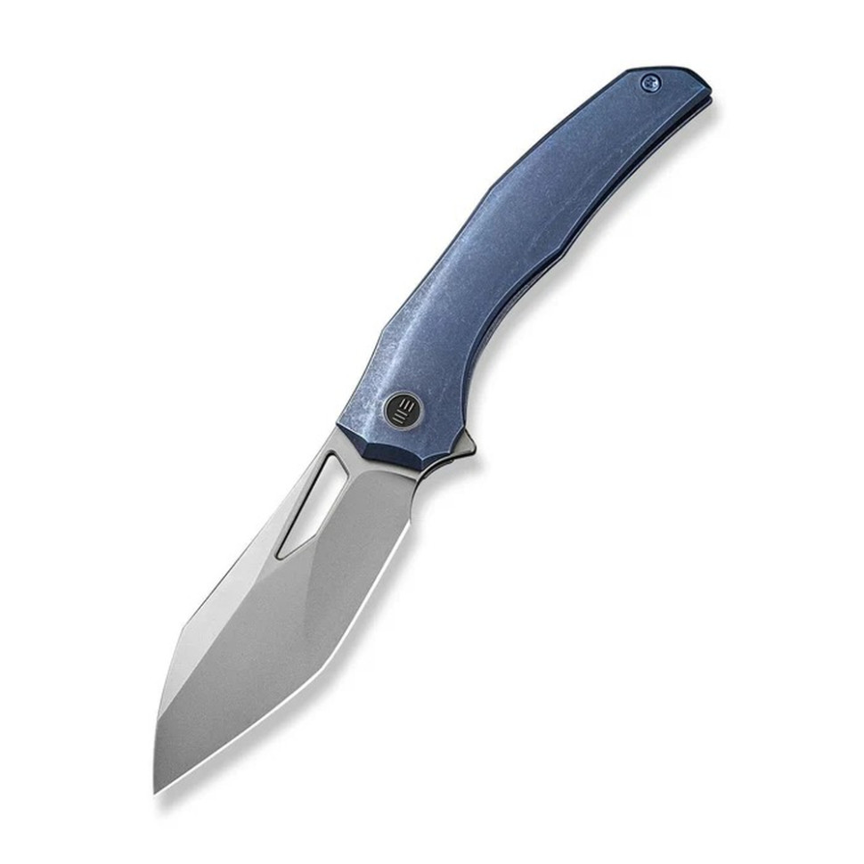 401551.970 Ніж складаний туристичний WE Knife Ignio Mystery Box, (8.39 см) CPM 20CV / 6AL4V Titanium синій - Зображення 1
