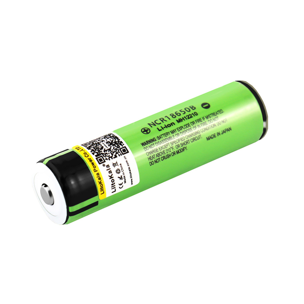 405227.970 Акумулятор LiitoKala 34B-PCB 18650 3400mah - Зображення 1