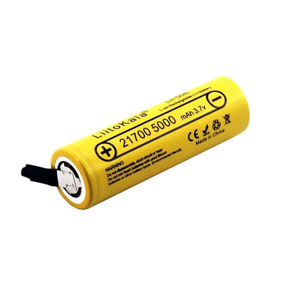 405257.970 Акумулятор LiitoKala Lii-50E-N 21700 5000mah battery - Зображення 1