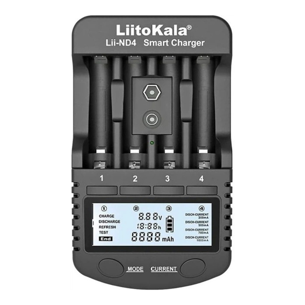 410187.970 Зарядний пристрій LiitoKala Lii-ND4 - Зображення 1